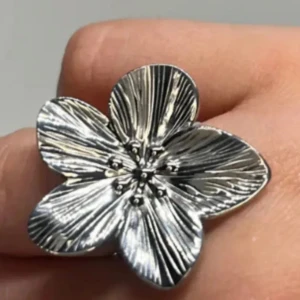 Ring - Silvrig ring i rostfritt stål