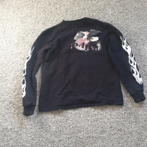 Palman angels - En svart palm angels tröja. Använd 2 gånger.  Köptes för 1200kr och säljs för 400kr.
