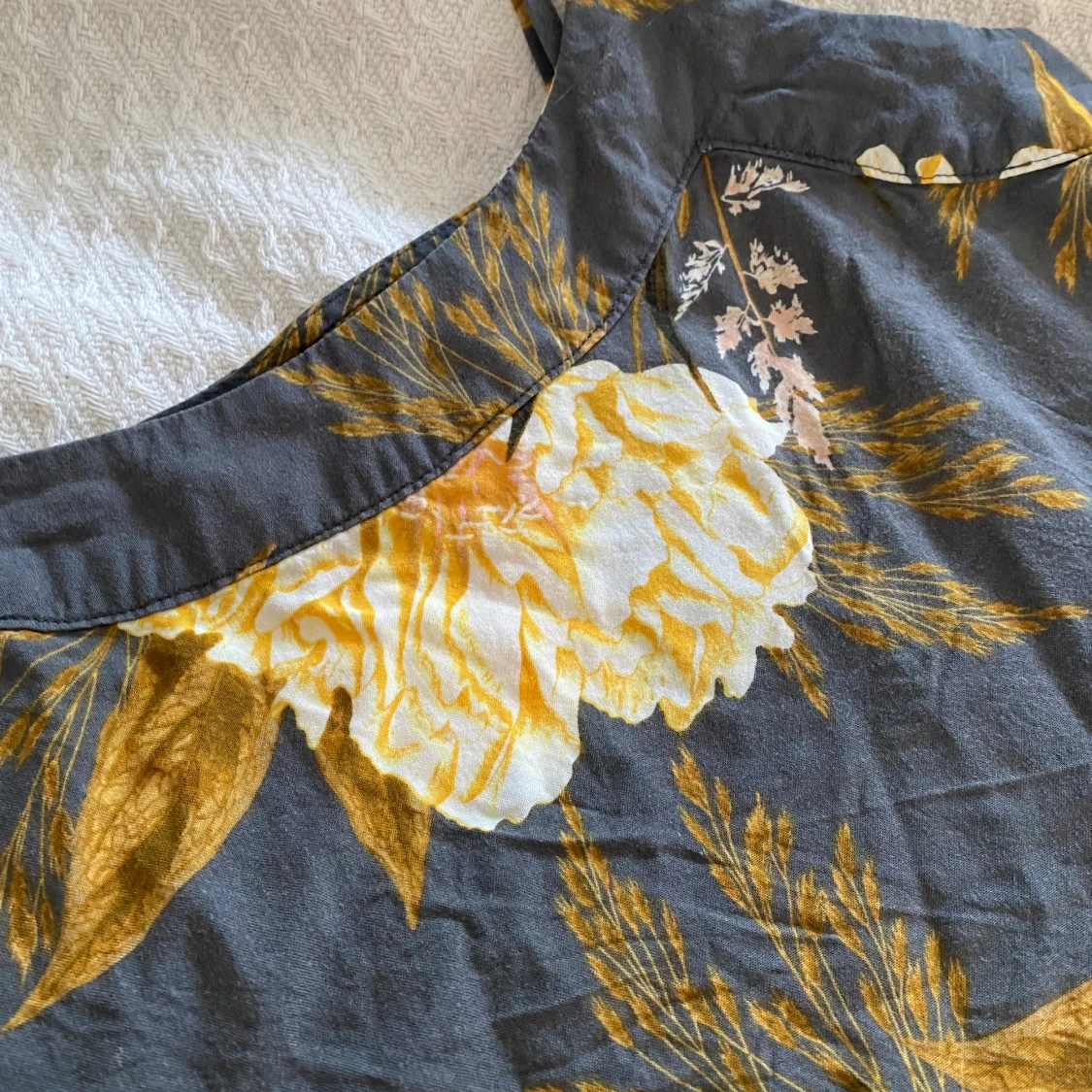 blommigt somrigt linne - 91