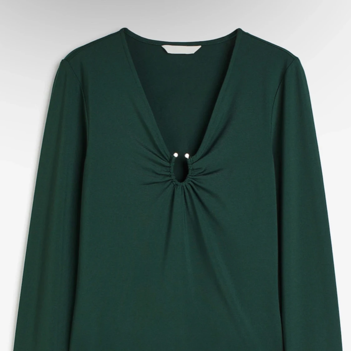 Grön långärmad tröja  - 1