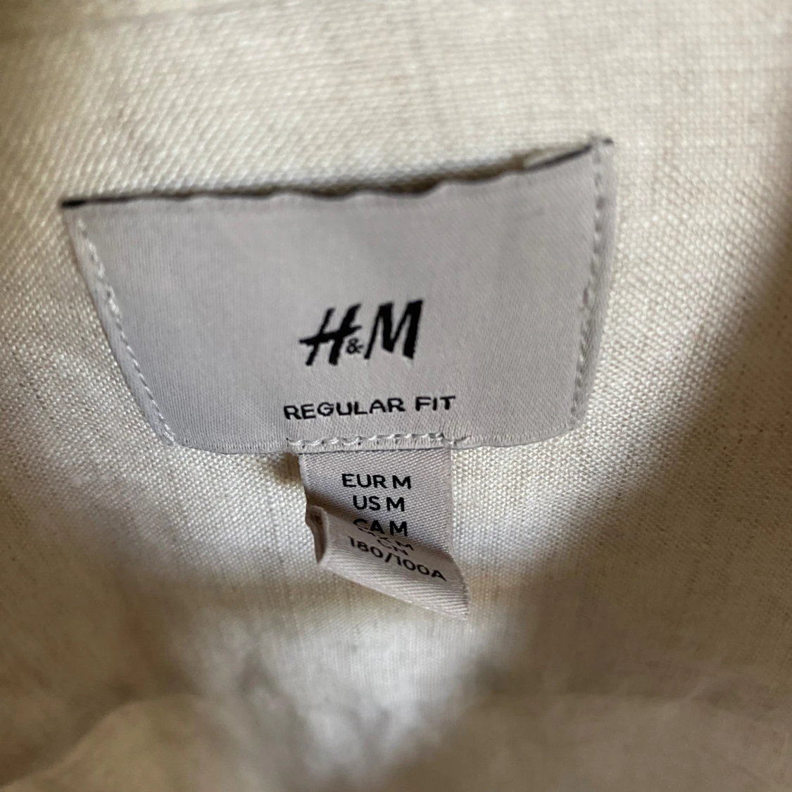 Linneskjorta frön HM - 90