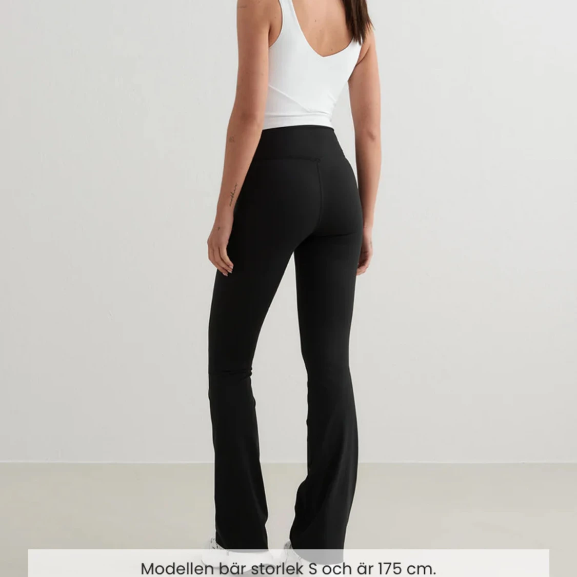 Black sense flare tights - 90