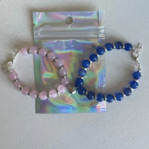 dubbel armband  - säljs tillsammans, magnetisk berlock, 50kr