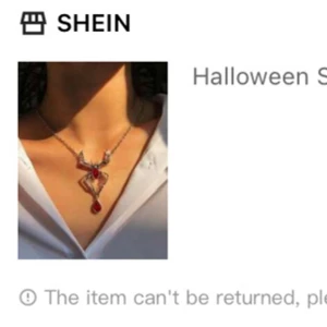 Oöppnad spindel goth halsband  - Vacker spindel halsband som jag har längesedan råkat köpa två stycken. Denna är oöppnad och jag köpte från shein ca 30 kr💋💋❤️