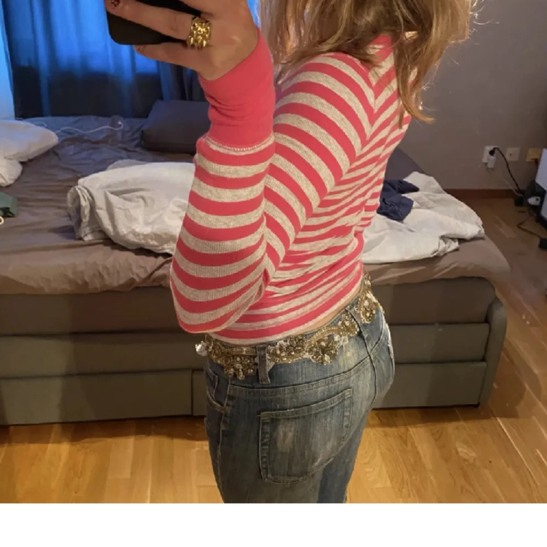 Randig holister tröja  - 90