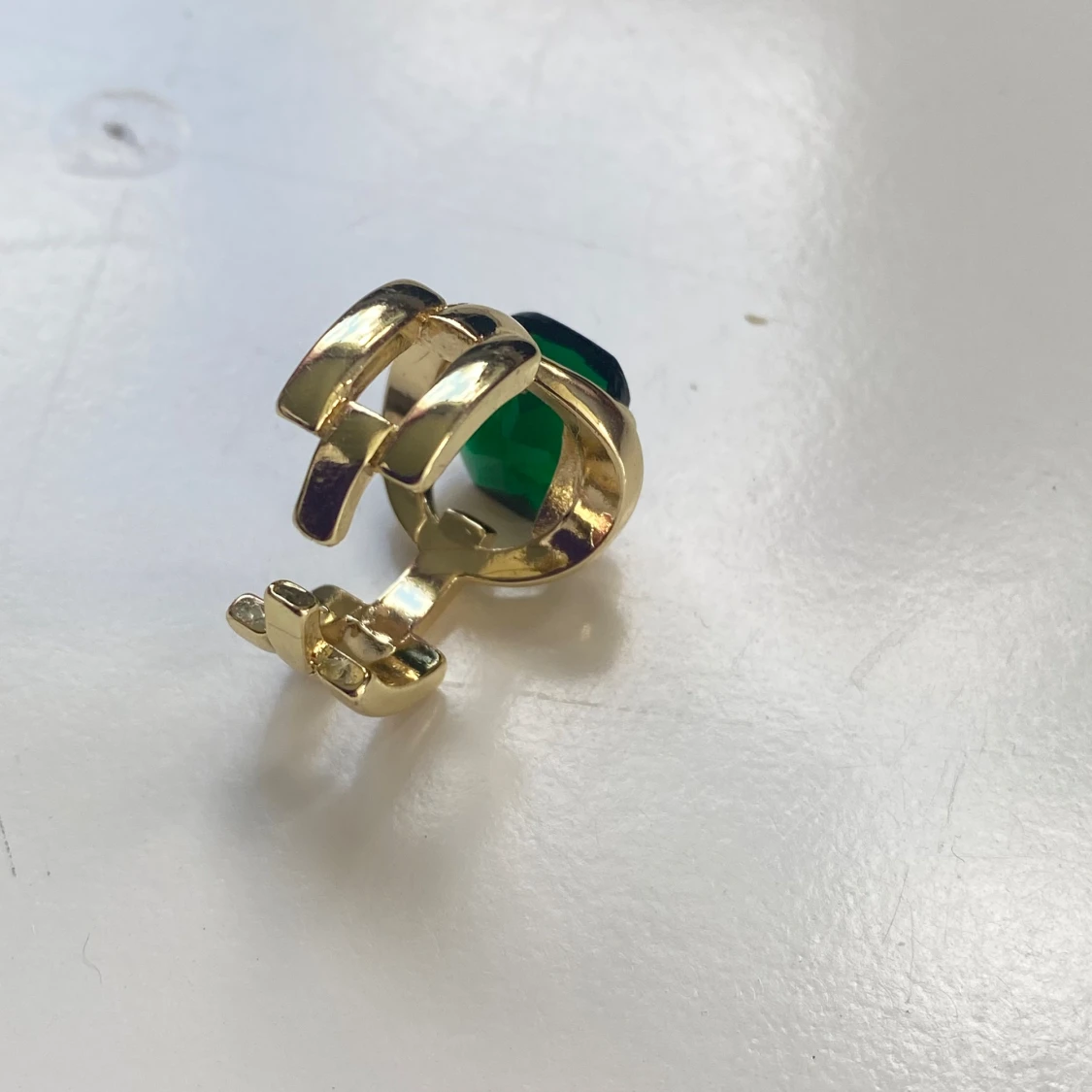 Guldpläterad ring  - 90