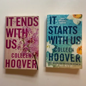 It ends with us - Bokserien ”It ends with us” av Colleen Hoover. Bra skick. Böckerna är på engelska. 