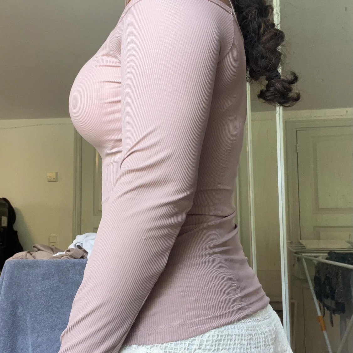 Off shoulder tröja - 90