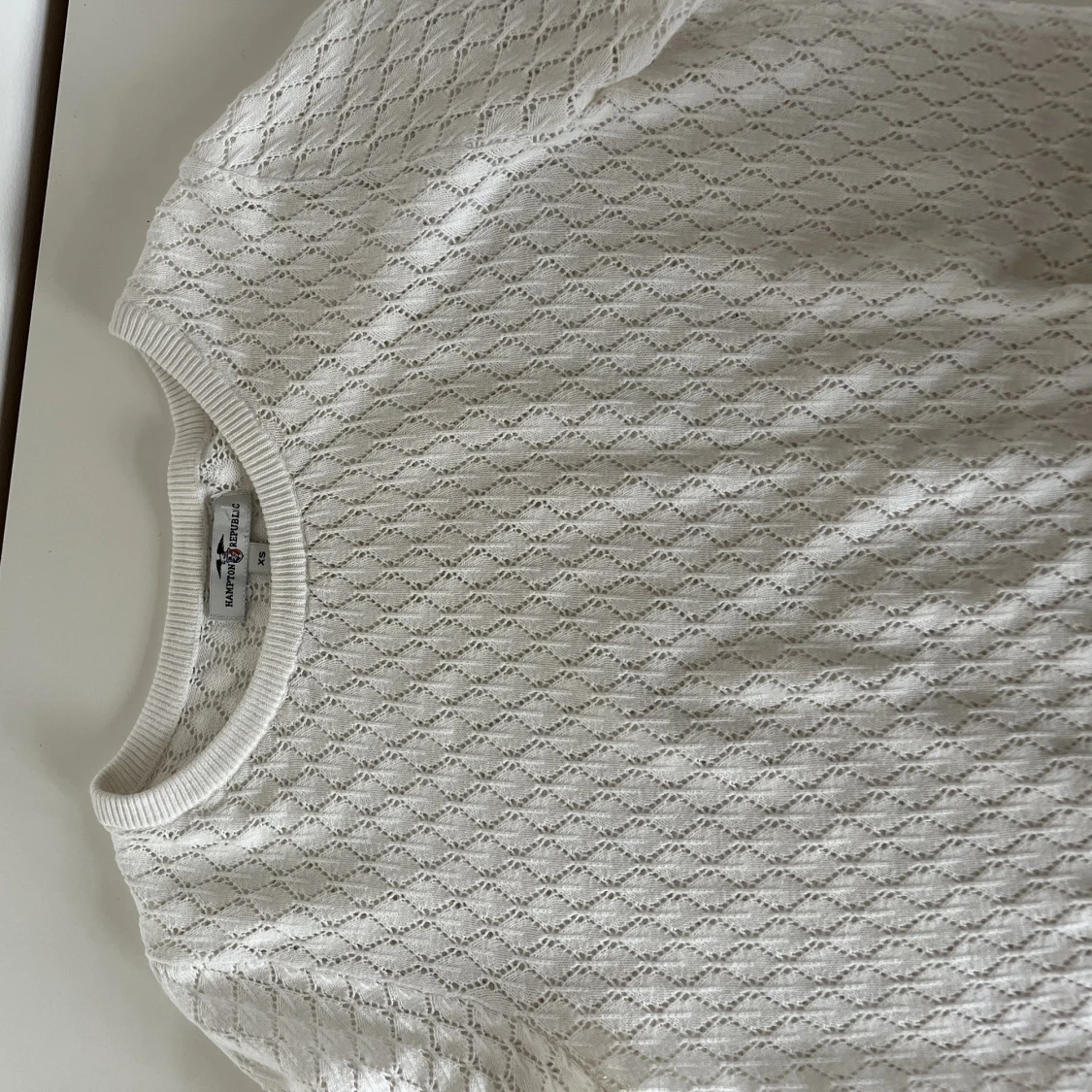 Ihålig vit topp - 90