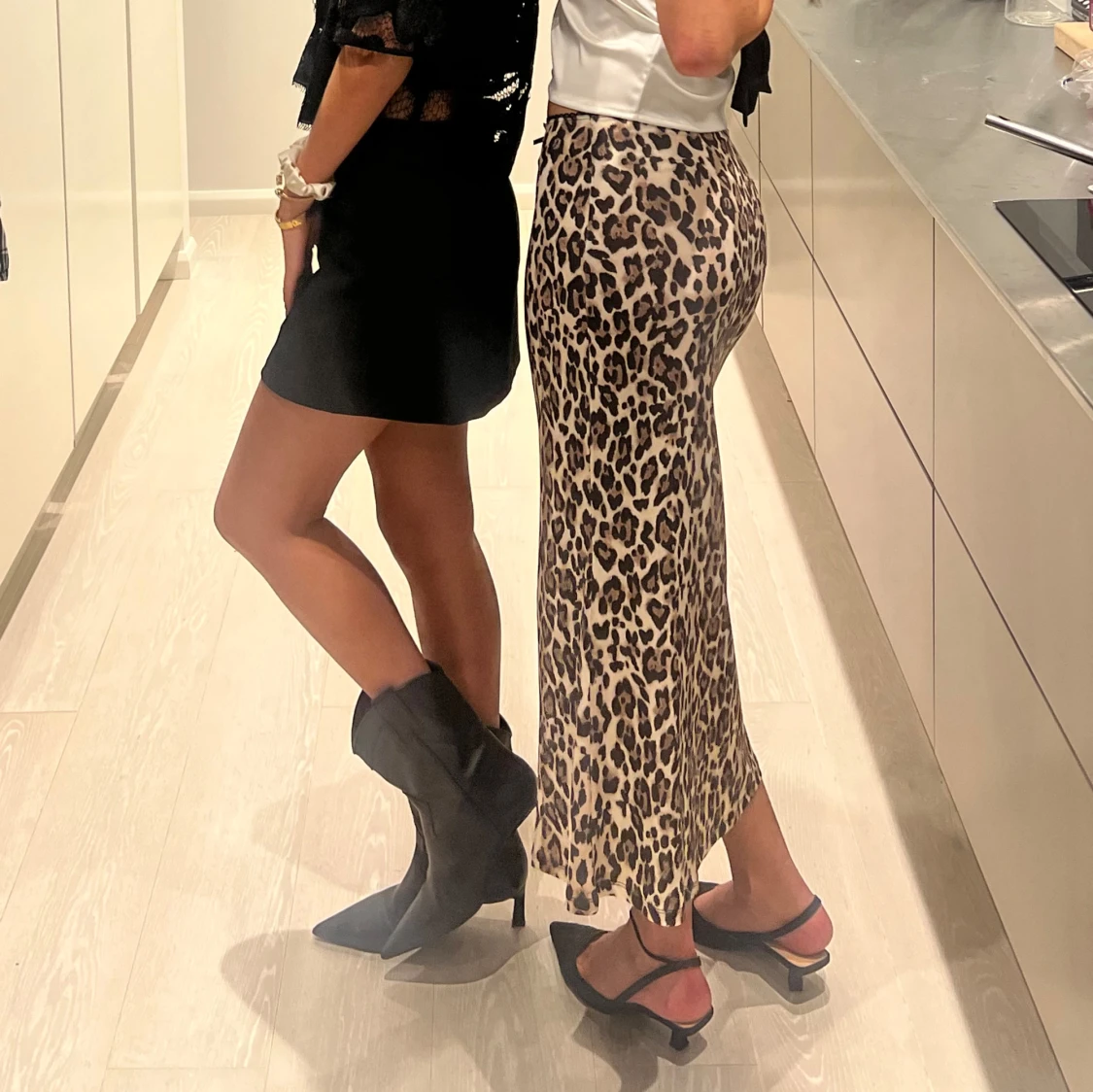 Leopard kjol - 90