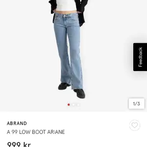 Intressekoll på dessa as coola jeans från Abrand jeans. Topp skick. Kom med prisförslag, köpta för 1000kr!🤍🤍 