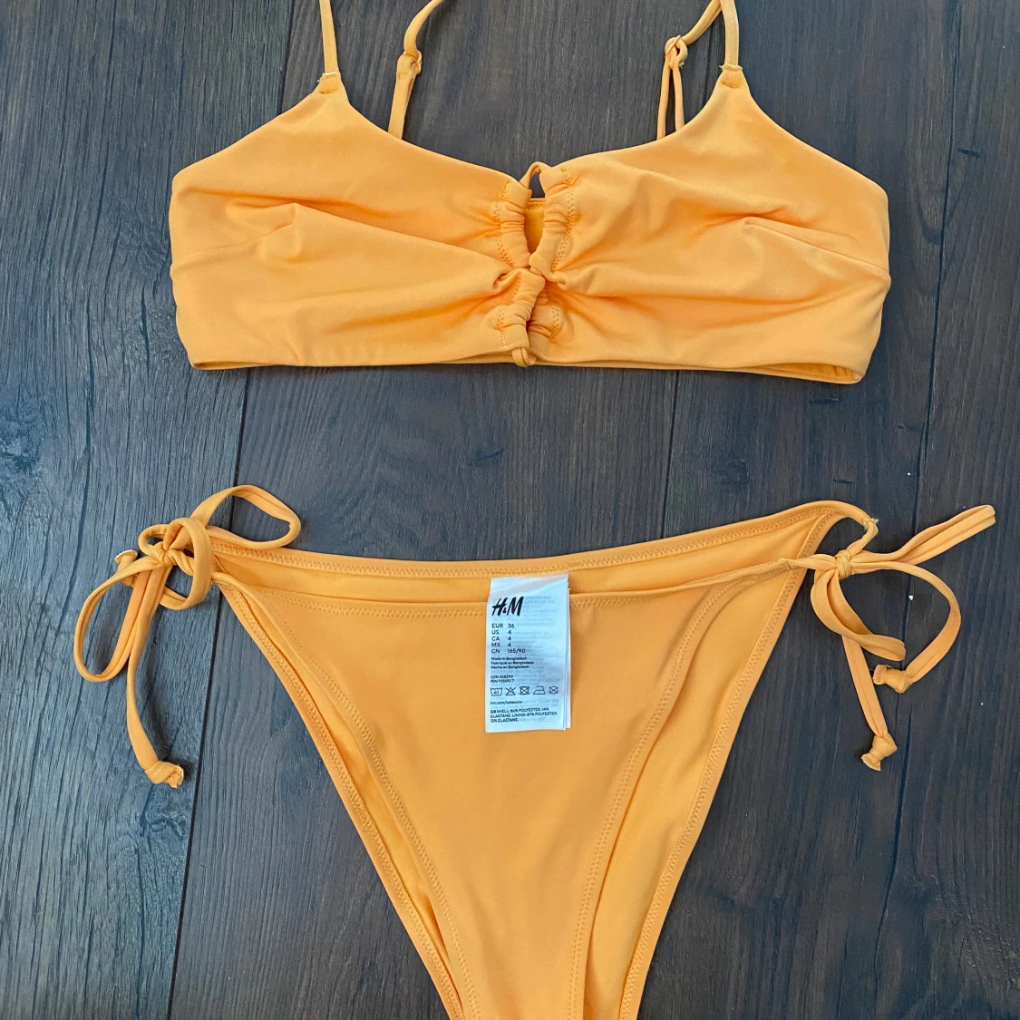 Orange bikini 