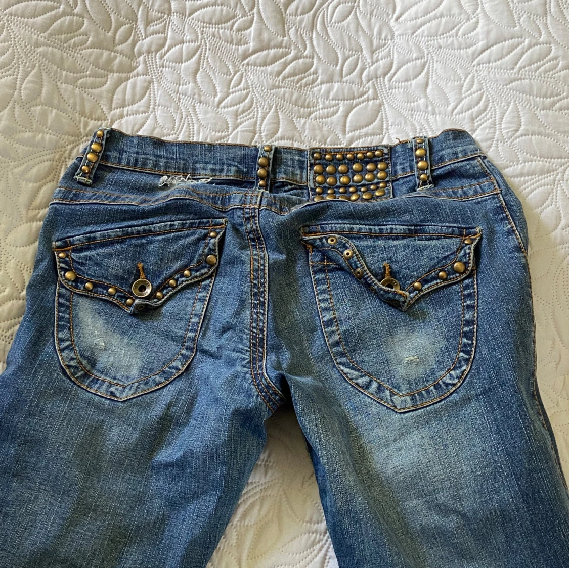 Lågmifjade vintage jeans - 91