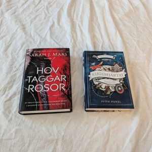 Ett hov av taggar och rosor - 2 svenska böcker båda för 130 en för 75 💕