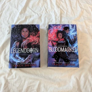 2 st böcker - Legendborn och bloodmarked båda för 130 en för 75 💕