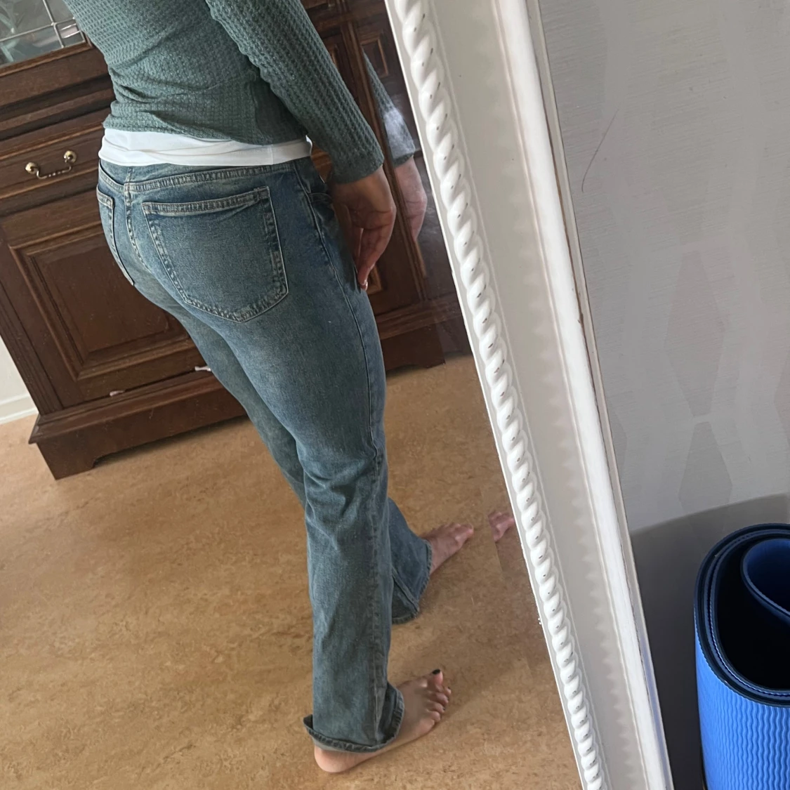 Lågmidjade jeans  - 90