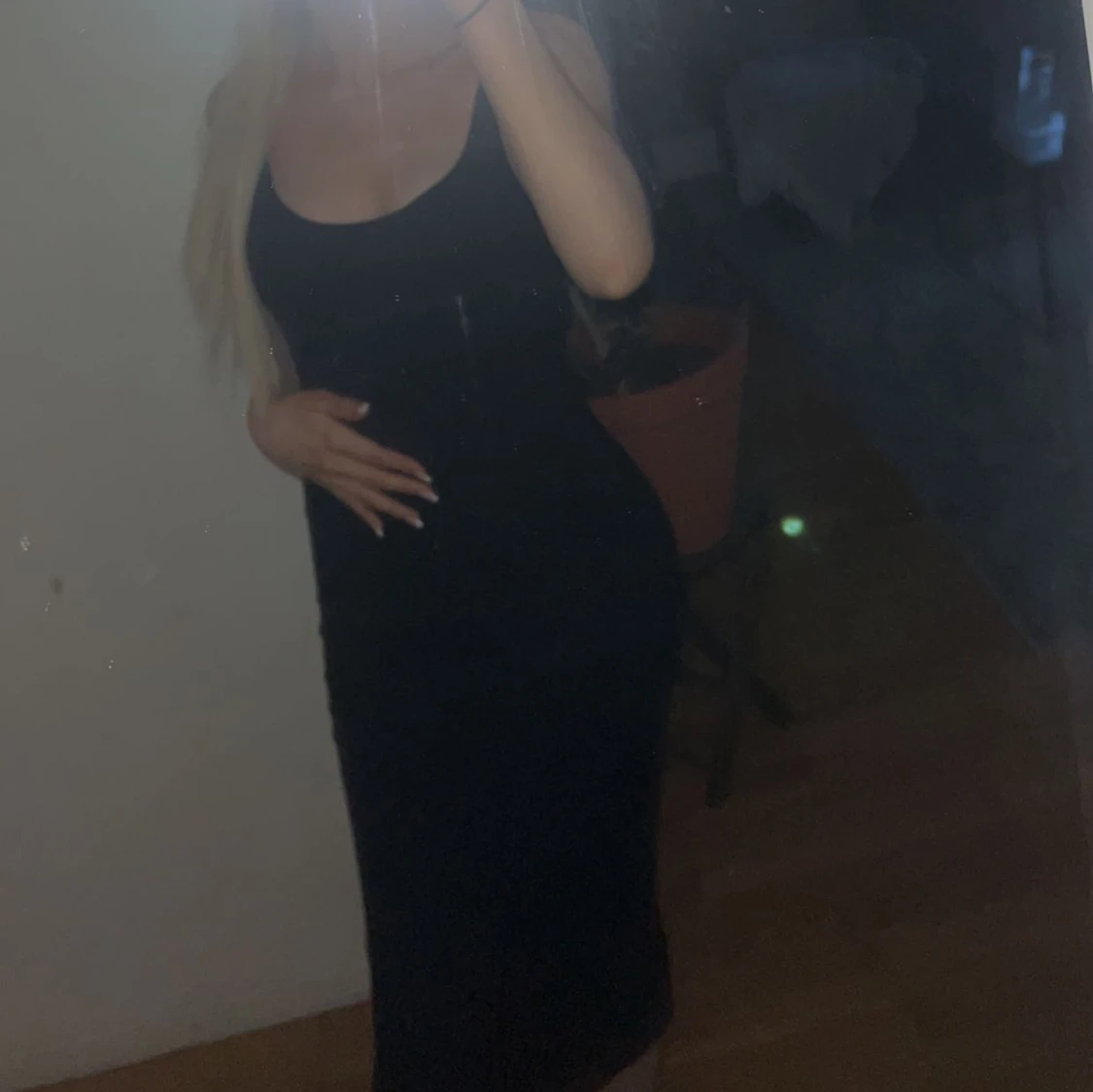 Svart långklänning - 91