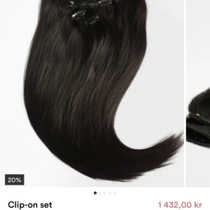 Äkta löshår - Rapunzel of Sweden. Använt två gånger och är i ett helt nytt skick! Färg: svart brun 1.2 50cm Pris går att diskuteras!