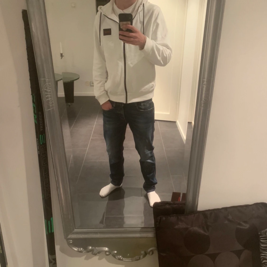 Hugo boss zip tröja  - 91