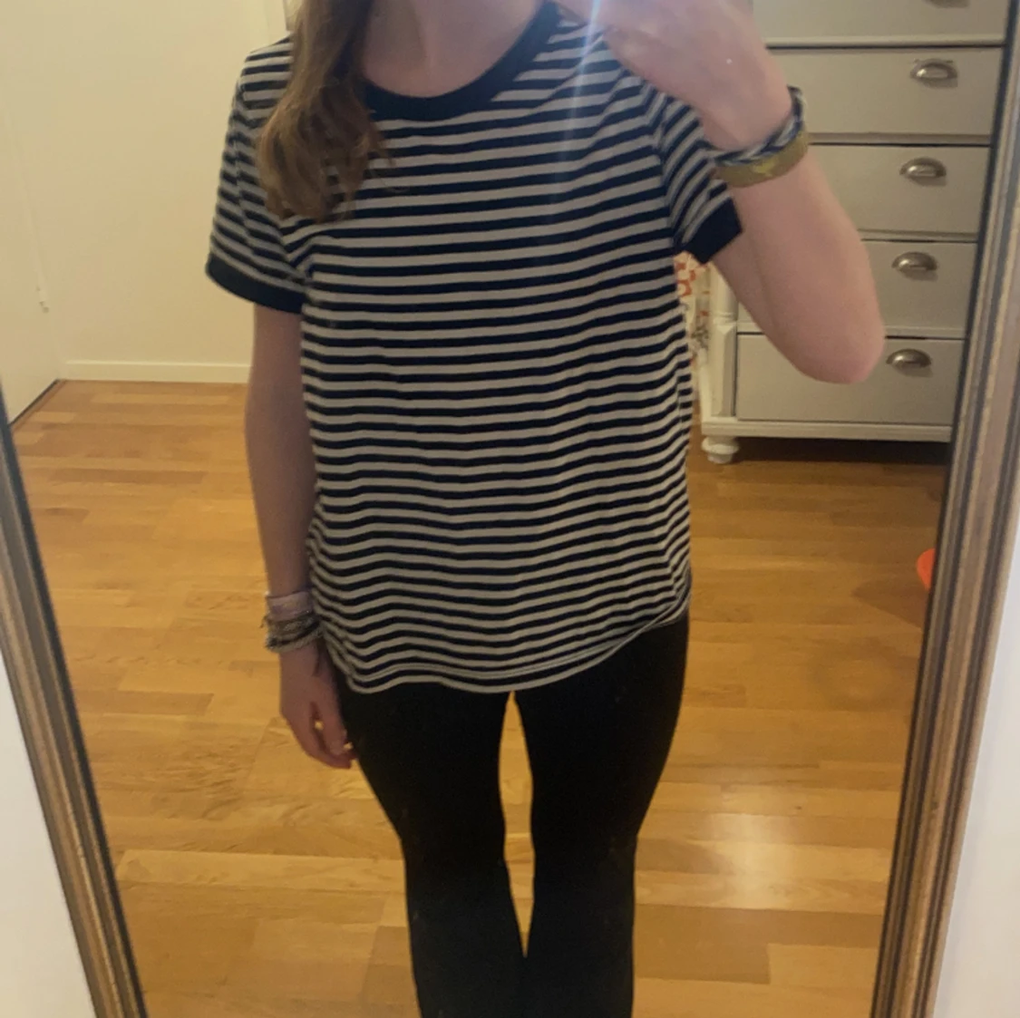 Randig t-shirt  - 90