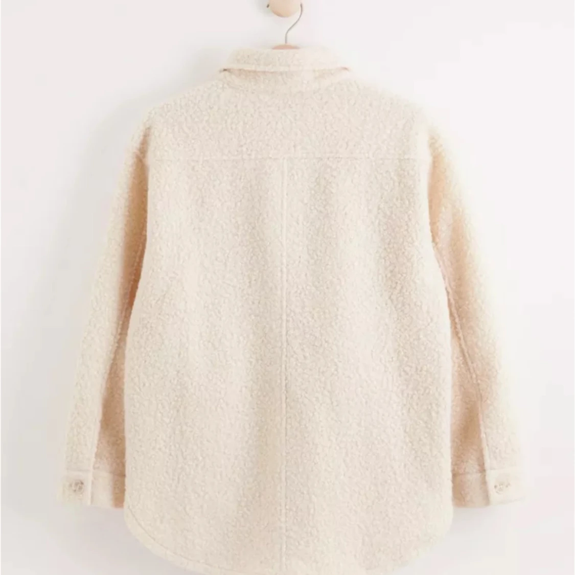 Naturvit teddyjacka - 90