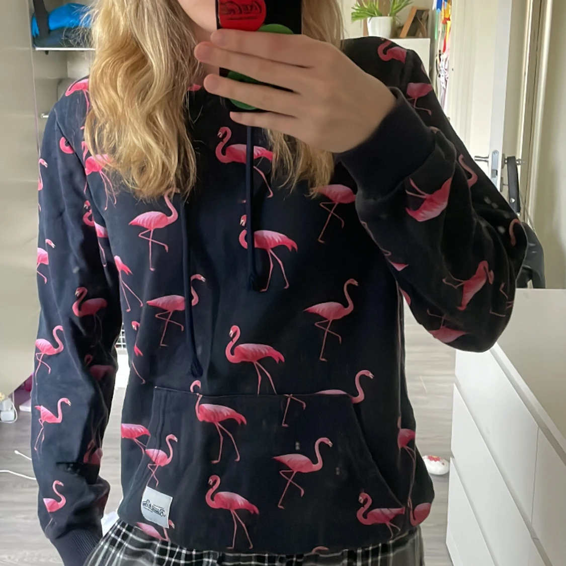 Flamingo hoodie  - 90