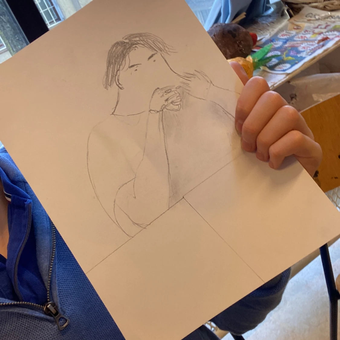 GRISCH⚠️ Detta är ett must have om du är överklass. Målad av känd konstnär (vill inte säga vilken) - 91