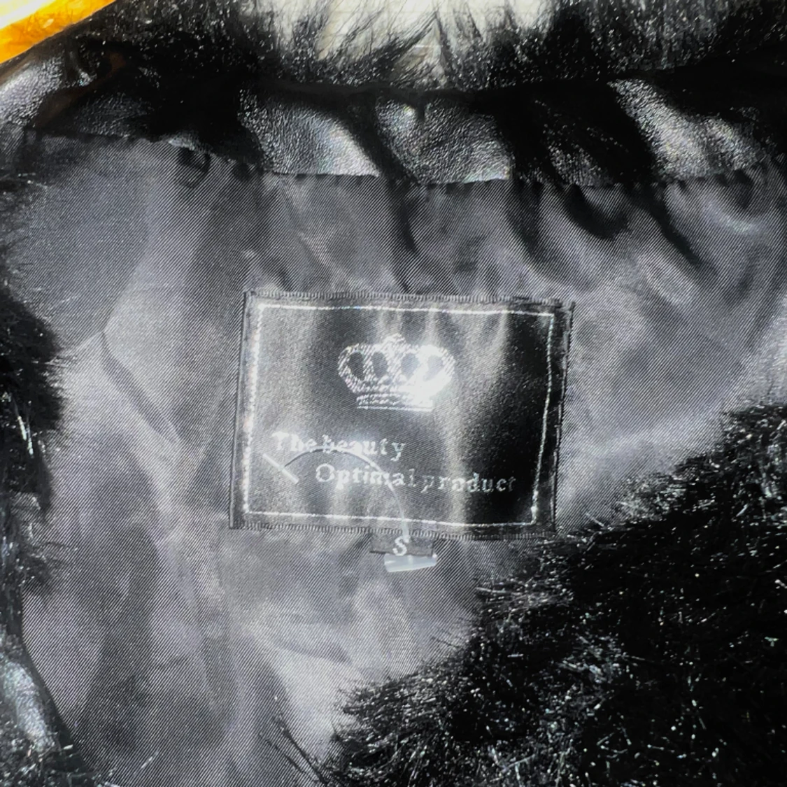 Fejk päls väst S - 91