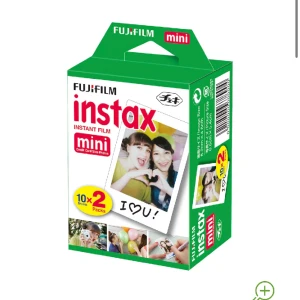 Fujifilm instax mini fotofilmer 2 st - Endast fotobilderna (bildpappren) till Fujifilm instax mini. Jag råkade köpa fel storlek och kunde ej returnera längre. Därav är förpackningarna oöppnade. Har två paket med x2 fotofilmer. 100 kr/st eller 150 för båda