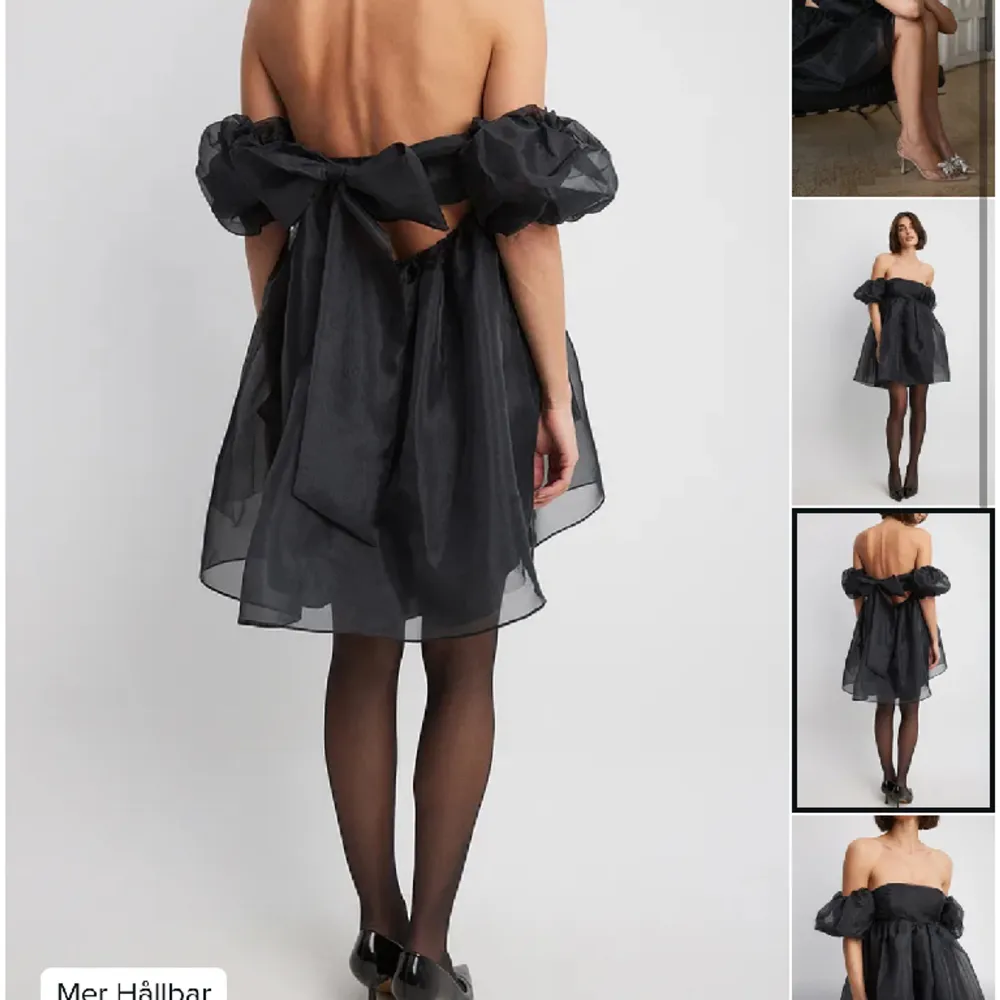 Lojsan Wallins klänning från NA-KD. Säljer pågrund av att jag inte gillade. Perfekt nyårsklänning, snabba affär🥰. Klänningar.