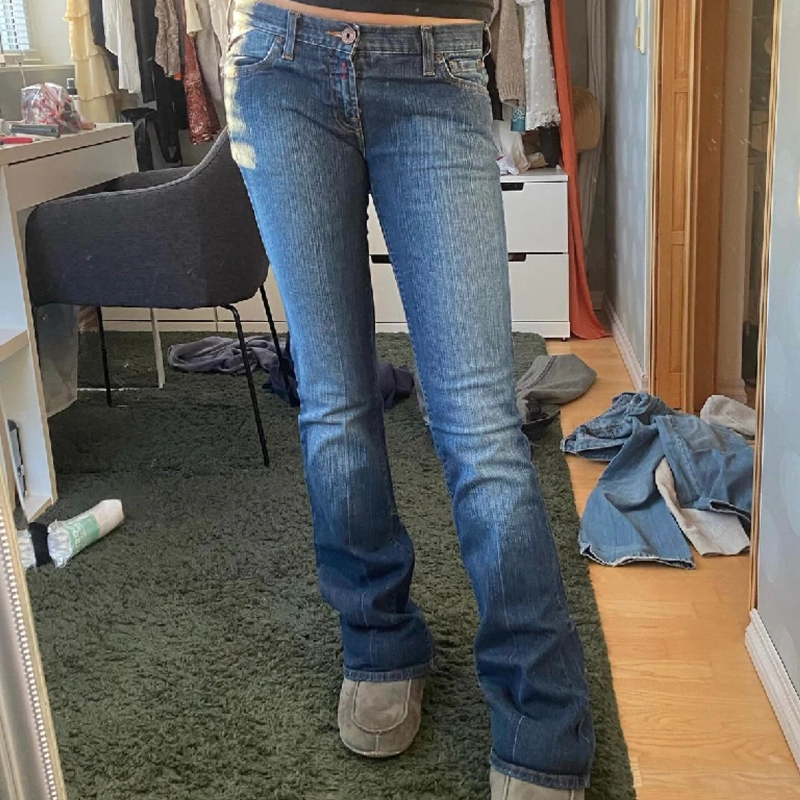 Lågmidjade jeans  - 91