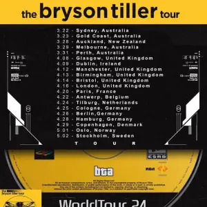 Biljett till Bryson Tiller konsert i Stockholm 2/5. Jag har två biljetter som jag kommer sälja för 650kr 