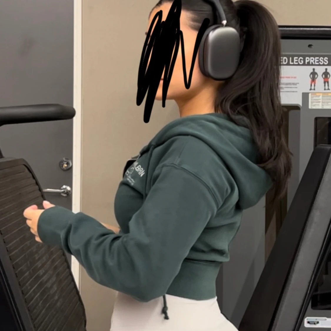 Cropped zip up hoodie - 91