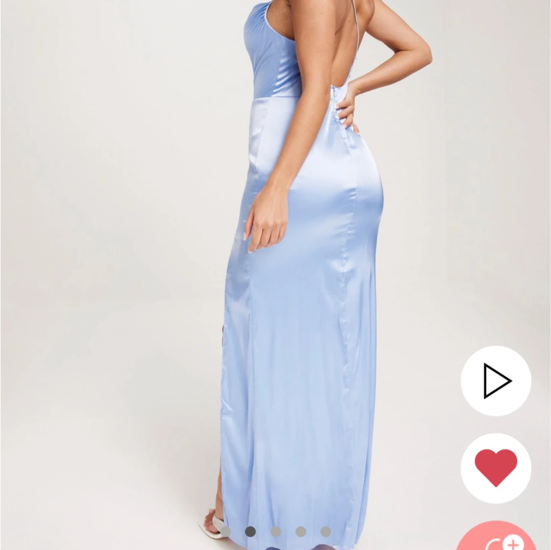 Blå Balklänning - 90