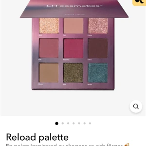 LH Cosmetics palett  - Säljer min LH Cosmetics ögonskuggspalett som är helt ny vilket man ser på bild två. Det enda är att en av färgerna va lite ”förstörd” när jag fick hem den. Nypris 499kr 🤍