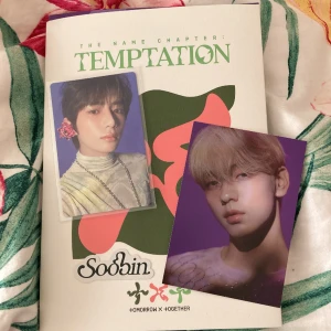 Temptation album lullaby  - Hej! Jag säljer Soobin versionen av lullaby albumet som är med i serien Temptation. Allt är inkluderat i albumet. Tryck gärna på köp nu eller kontakta vid köp. Kan tänkas mötas upp eller posta vid köp. 