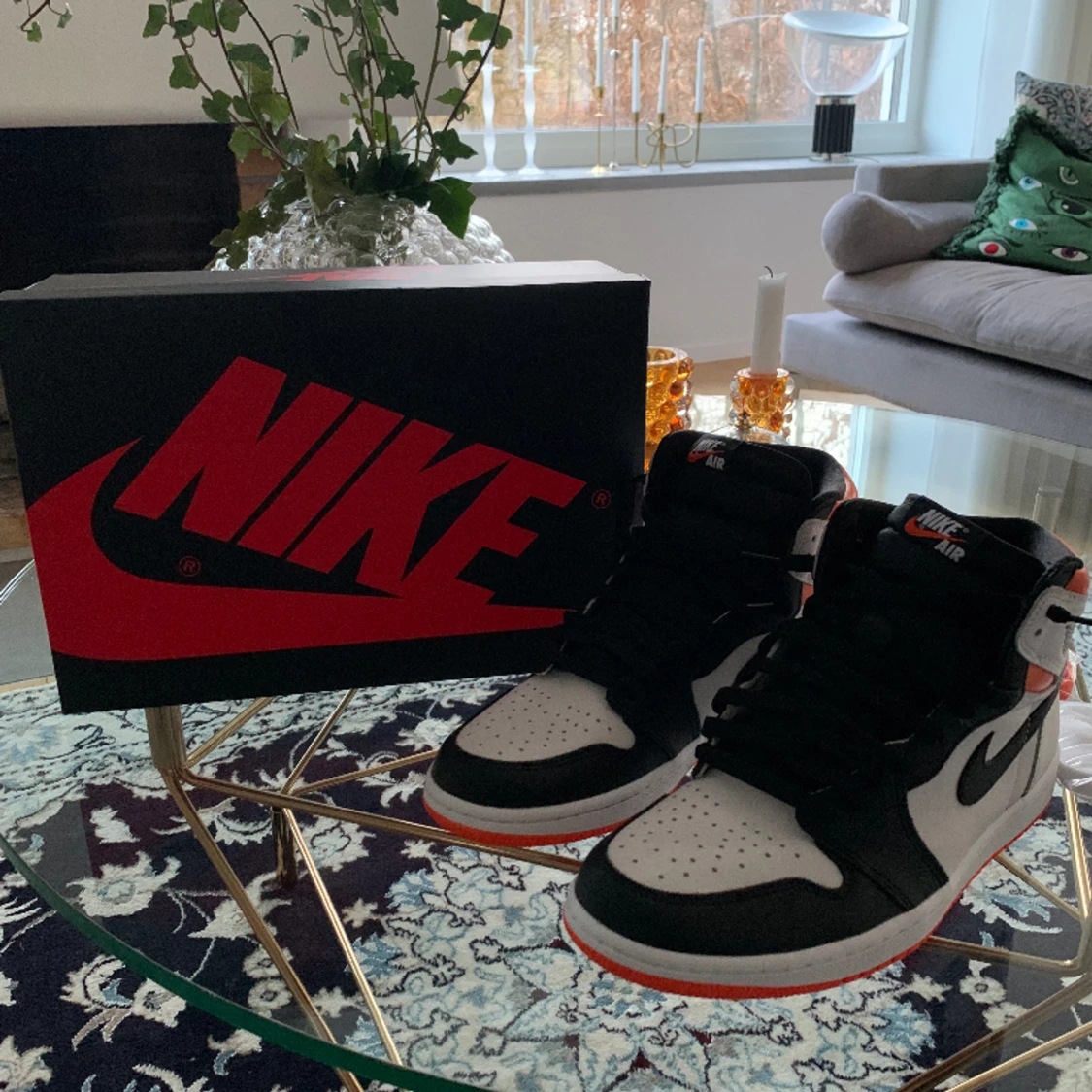 Nya Jordan High Electro orange helt nya - 91