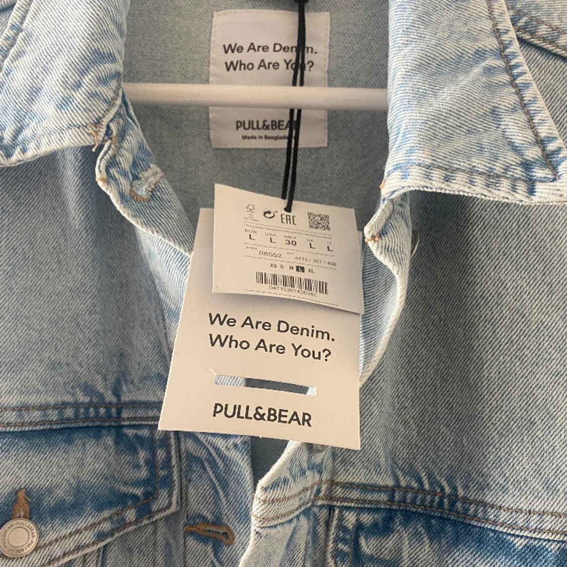 Denim jacka pull & bear