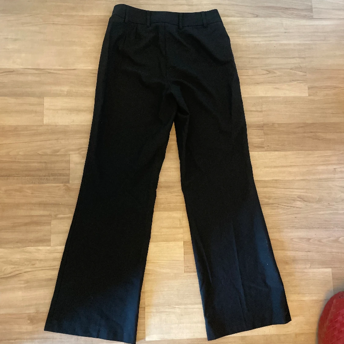 Lågmidjade bootcut kostymbyxor  - 91