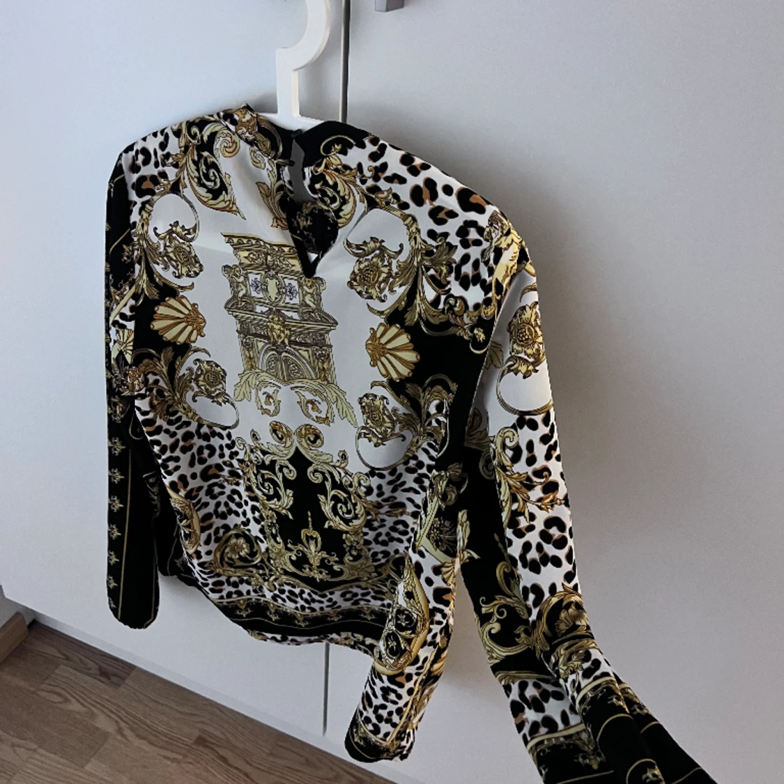 Stilig skjorta med tryck 