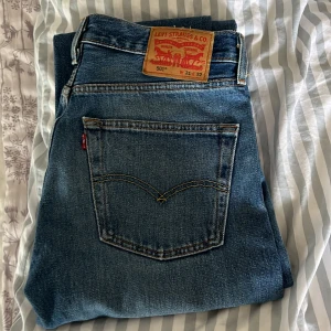 Blå baggyjeans  - Detta är ett par blåa baggyjeans från Levi’s i storlek w31 l32. Har använt dem ca 5 gånger. Inga märken eller andra saker på jeansen.  Ny pris 1200  Mitt pris 550  Priset kan diskuteras 