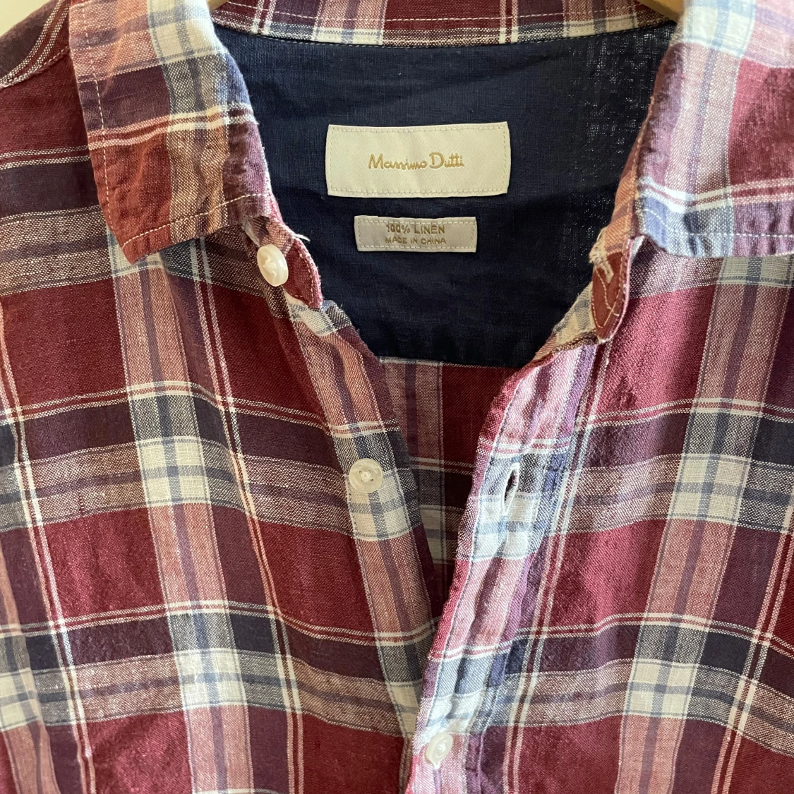 Massimo dutti linneskjorta (M) - 91