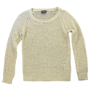 Stickad tröja  - Krämvit stickad tröja🤍