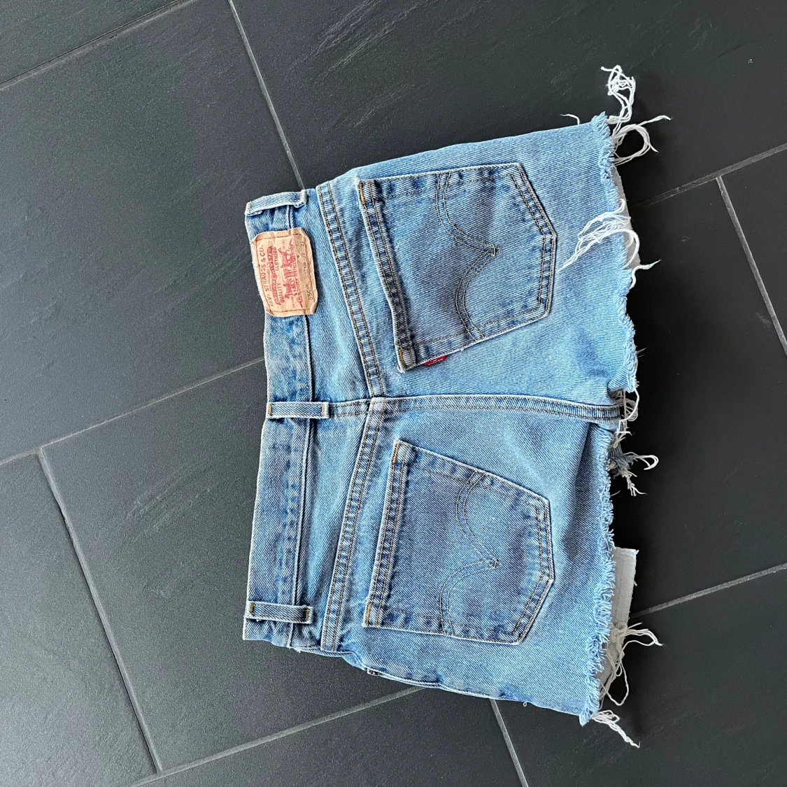 550 Levi’s jeans shorts, low waist relaxed fit - 91