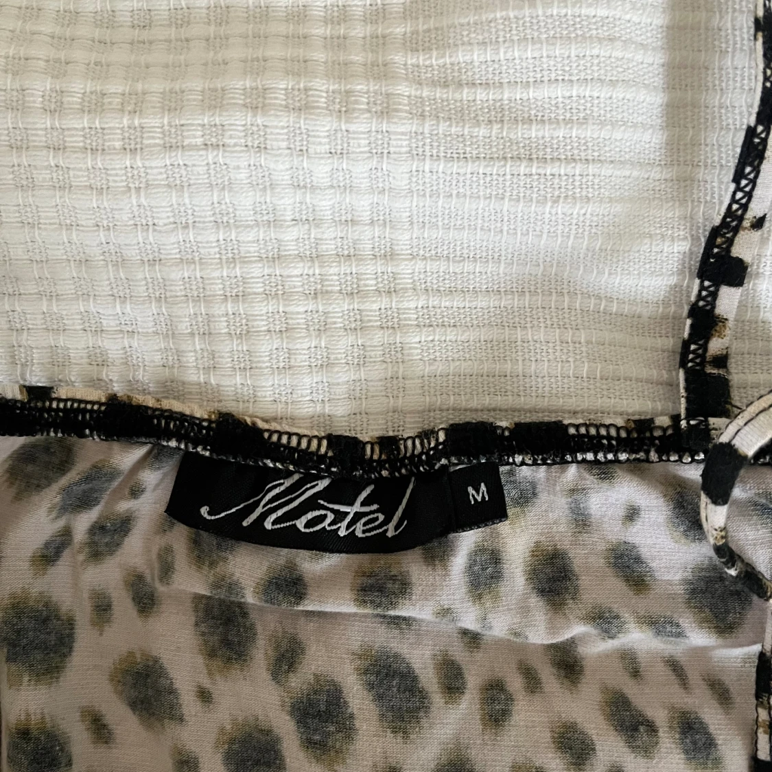 Leopard korsett topp/body - 90