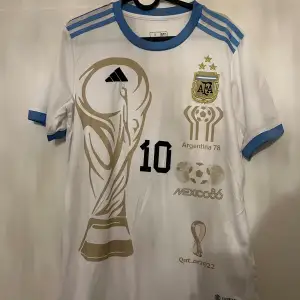 World Cup Argentina fotbollströja, toppskick. 