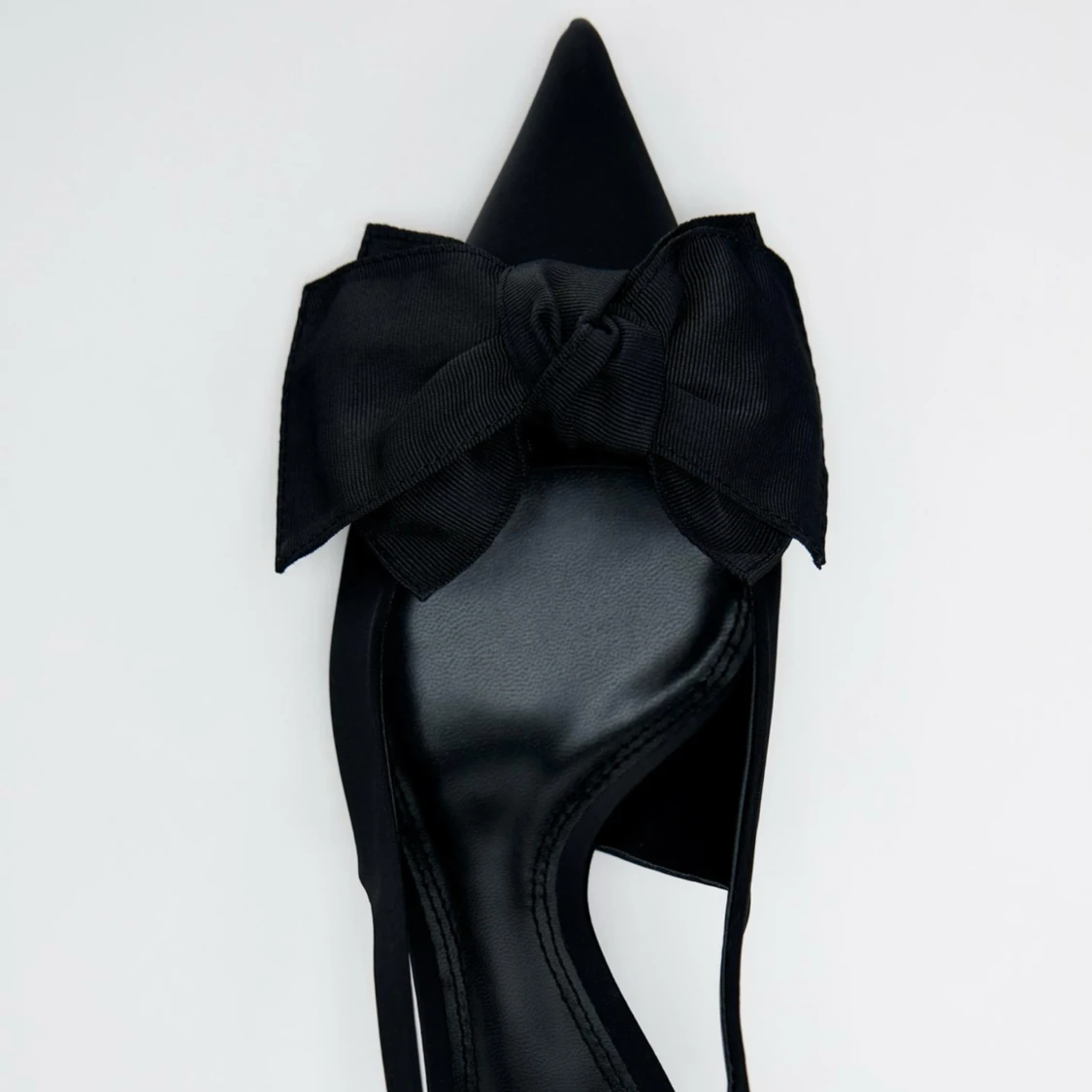 Klackskor med rosett - 91