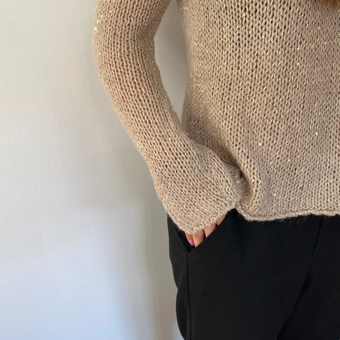 Stickad tröja  - 90
