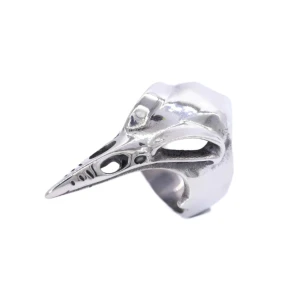 VALOR RING  - Material: Stainless Steel. Introducing Bravery's "Valor Ring" – a captivating fusion of nature-inspired elegance and artistic craftsmanship, embodying freedom, beauty, and graceful strength in a unique masterpiece.