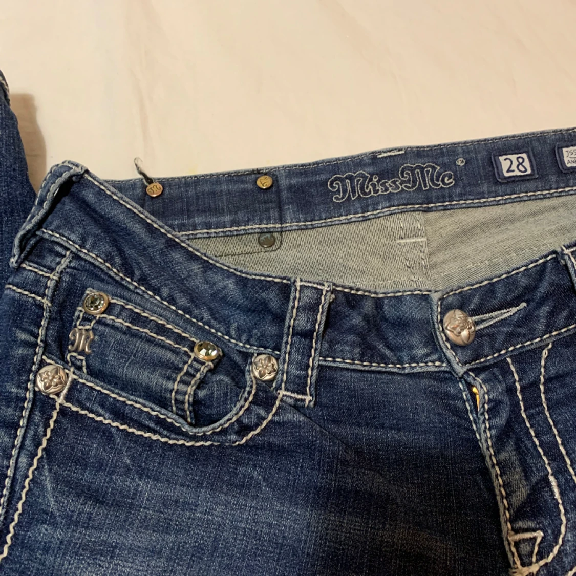 Skit snygga Miss me jeans  - 90